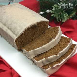 Gingerbread Loaf with Cinnamon Frosting