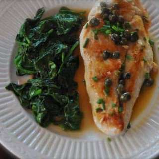 Light Chicken Piccatta