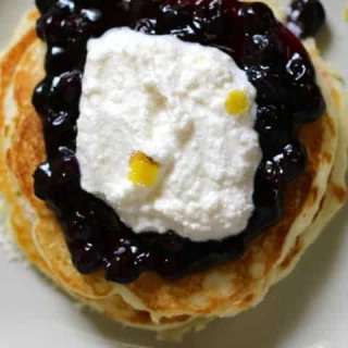 IHOP Blueberry Cannoli Pancakes