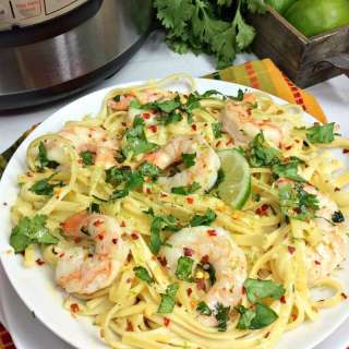 Instant Pot Shrimp Scampi Pasta