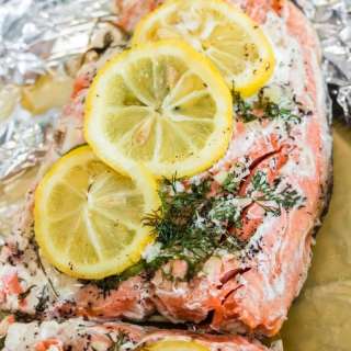 Instant Pot Salmon and Rice