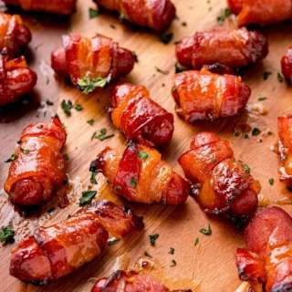 Bacon Wrapped Smokies