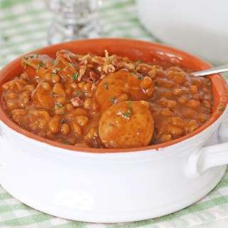 Crock-Pot Kielbasa Sausage and Beans Recipe