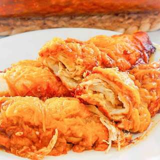 Sour Cream Chicken Enchiladas