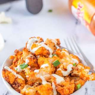 Air Fryer Buffalo Style Cauliflower