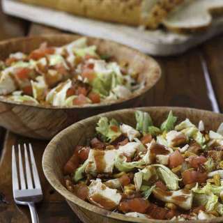 Wendy's BBQ Ranch Chicken Salad