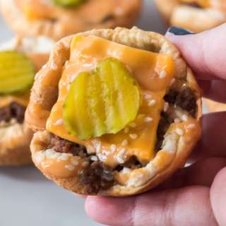 Big Mac Cheeseburger Cups