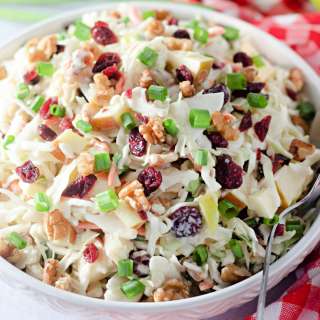 Cranberry Apple Coleslaw