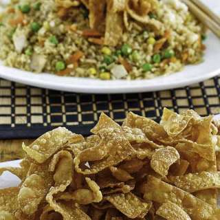 Crispy Wonton Strips