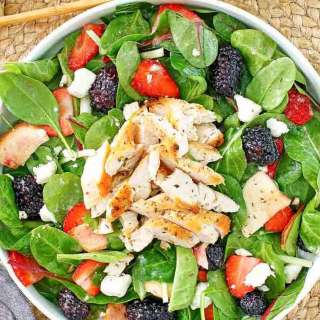 Wendy's Summer Berry Chicken Salad