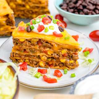 Easy Layered Taco Pie