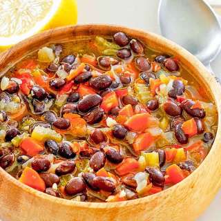 Panera Bread Black Bean Soup