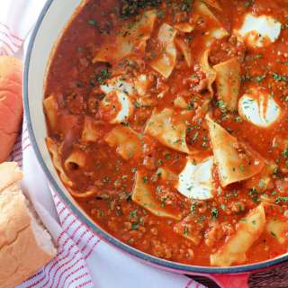 Lasagna Soup