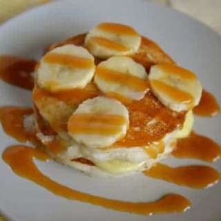 IHOP Banana Caramel Pancakes