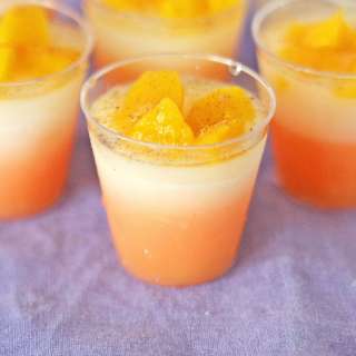 Peach Pie Jello Shots