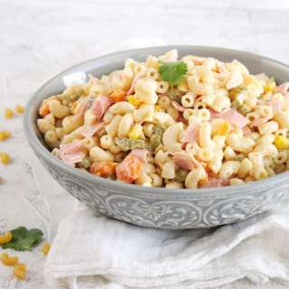 Mexican Macaroni Ham Salad
