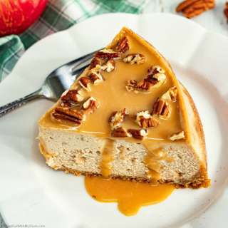 Instant Pot Caramel Apple Cheesecake