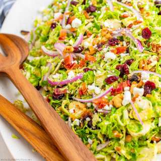 Shaved Brussel Sprout Salad Recipe