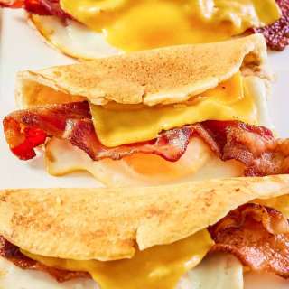 Dunkin Donuts Pancake Wake Up Wrap