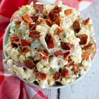 Low Carb Cauliflower Salad