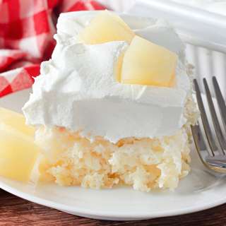 2-Ingredient Pineapple Angel Food Cake