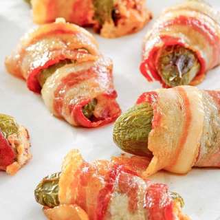 Bacon Wrapped Jalapeno Poppers