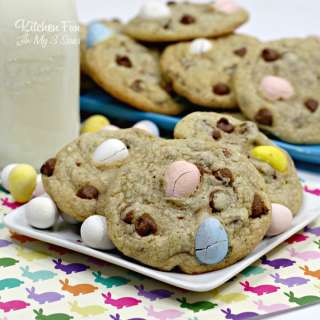Malt Egg Easter Cookies