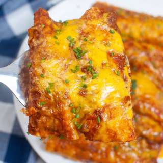 Air Fryer Enchiladas