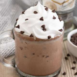 Boozy Frozen Hot Chocolate