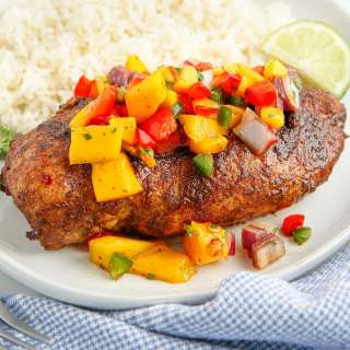 Air Fryer Jerk Chicken
