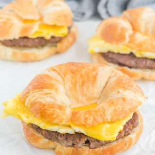Burger King Sausage, Egg & Cheese Croissan'Wich