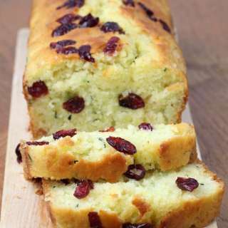 Cranberry Lemon Zucchini Bread