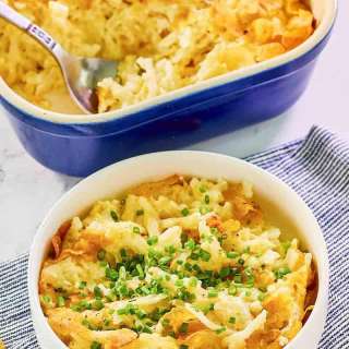Hashbrown Casserole with Cornflakes