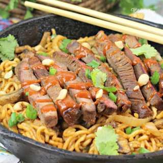 Spicy Korean Beef Noodles