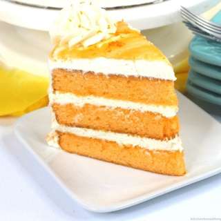 Layered Orange Julius cake
