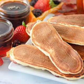 Bacon Pancake Dippers