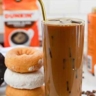 Dunkin Donuts Iced Caramel Coffee