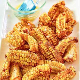 Air Fryer Corn Ribs