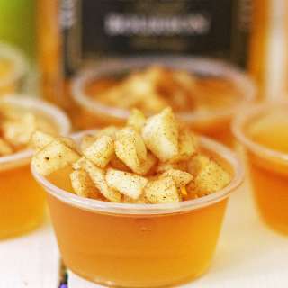 Apple Cider Bourbon Shots