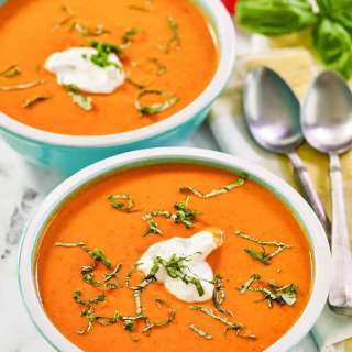 La Madeleine Red Pepper Soup