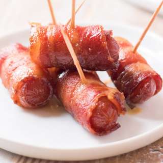 Crockpot Bacon Wrapped Smokies