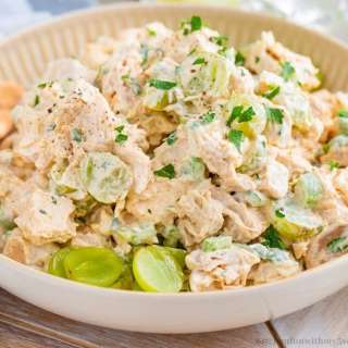 Easy Chicken Salad with Grapes