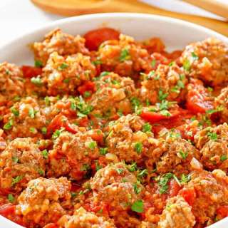 Porcupine Meatballs