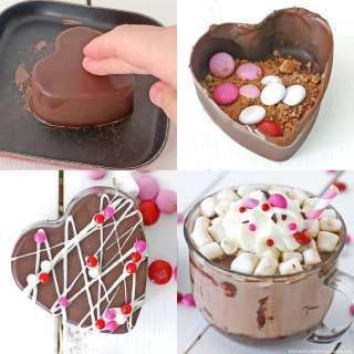 Valentine Hot Chocolate Bombs
