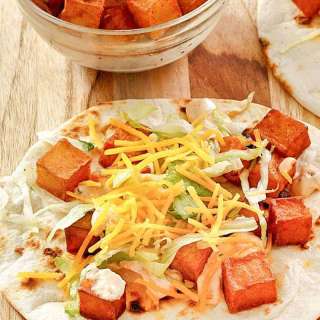 Taco Bell Spicy Potato Soft Taco