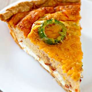 Jalapeño Popper Quiche
