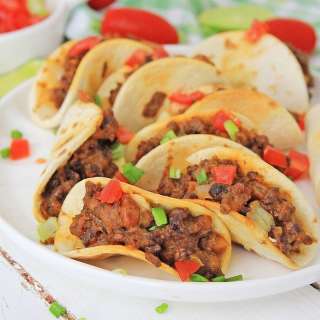 Beef and Cheese Mini Tacos