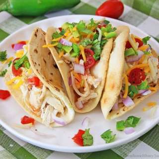 INSTANT POT CHICKEN TACOS