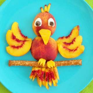 Peachy Parrot Fruit Snack