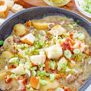 Cheeseburger soup